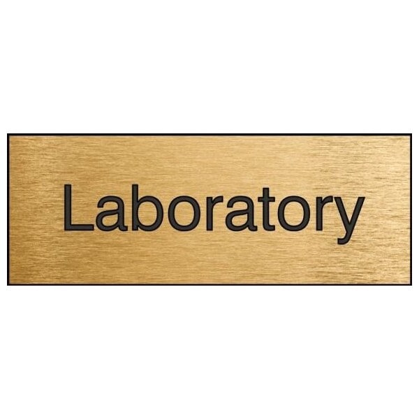 Accuform 8 in W x 3 in H, Engraved Plastic PSG812GN - main